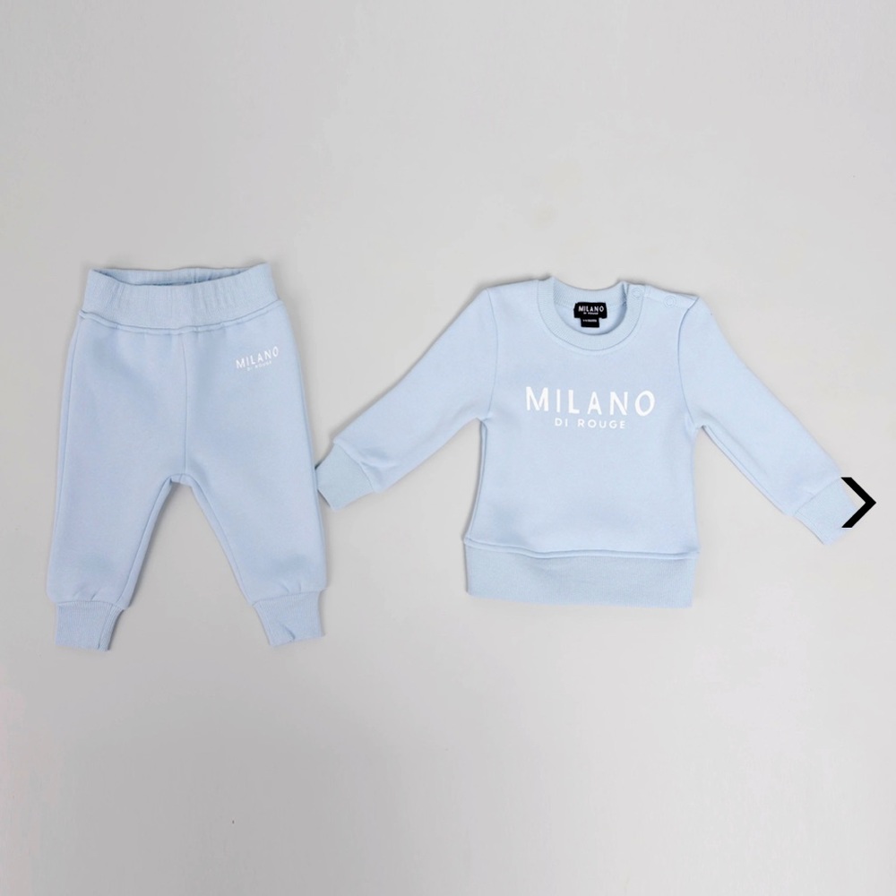 3-6 months Milano  signature sweatsuit